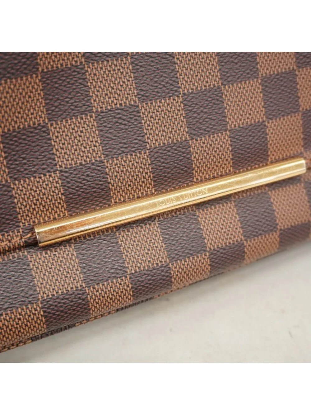 Louis Vuitton Shoulder Bag Damier Hoxton GM Ebene